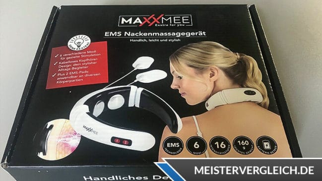 Maxxmee Ems Nackenmassagegerät Test 3x Sehr Gut 2024 8100