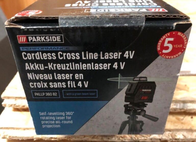 Parkside Performance V Akku Kreuzlinienlaser Pkllp A Test Und Bewertung Erfahrungen