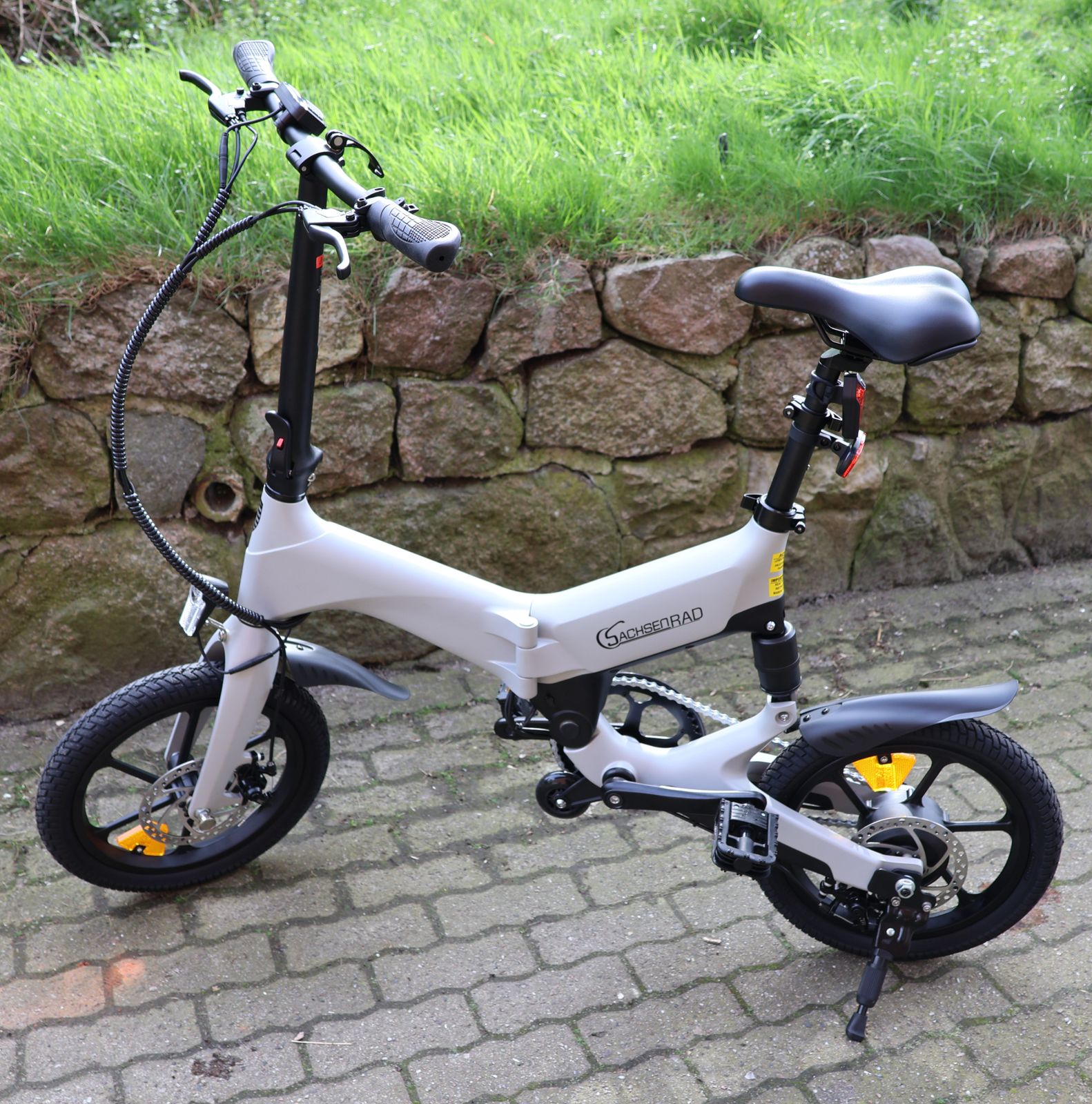 SachsenRad E-Bike Faltrad Folding Race Bike F12 Klapprad 16 Zoll